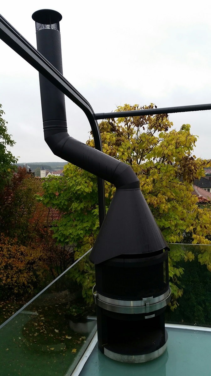 Coude 45° / 90° pour cheminée Vario
