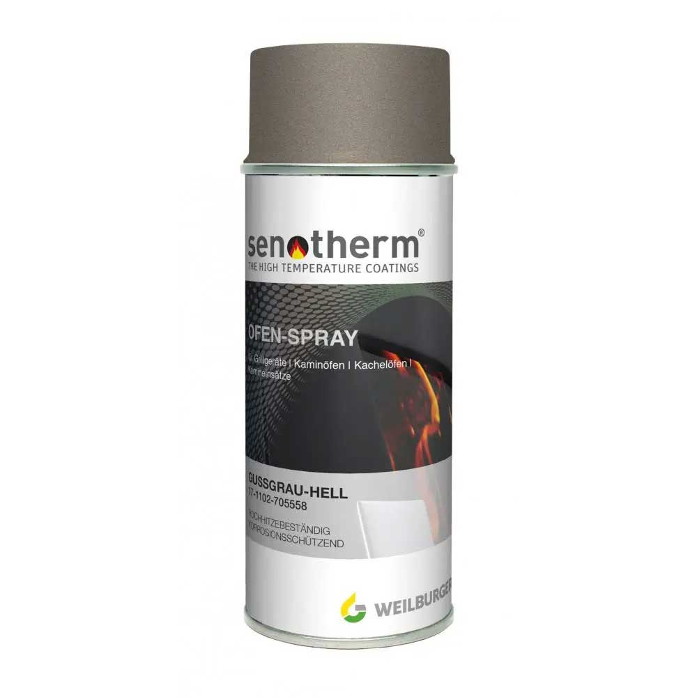 Bombe de laque Senotherm HERMAPRO 150 ml pour retouche de cheminée