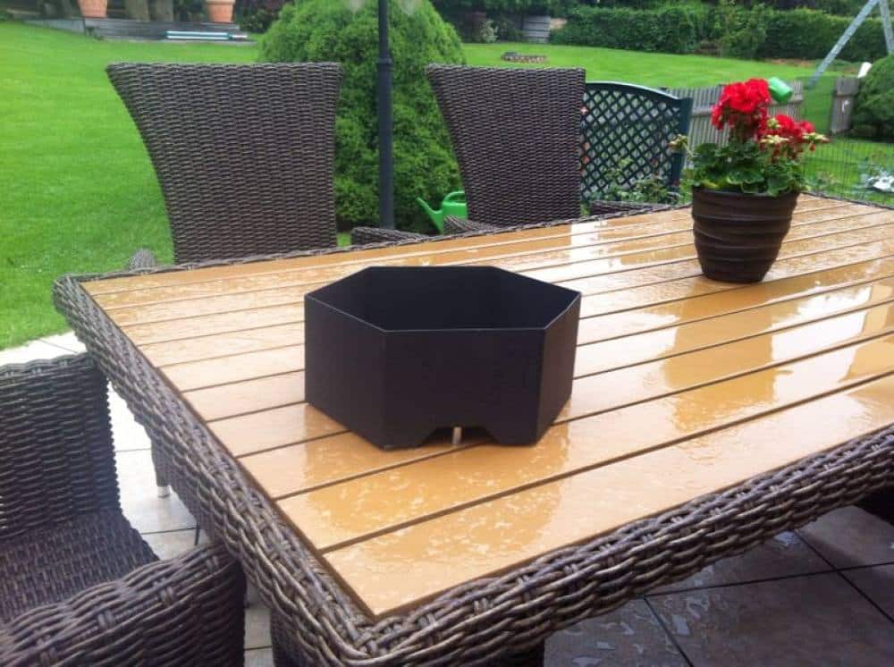 Chauffe-plat en inox HERMAPRO avec bougie chauffe-plat